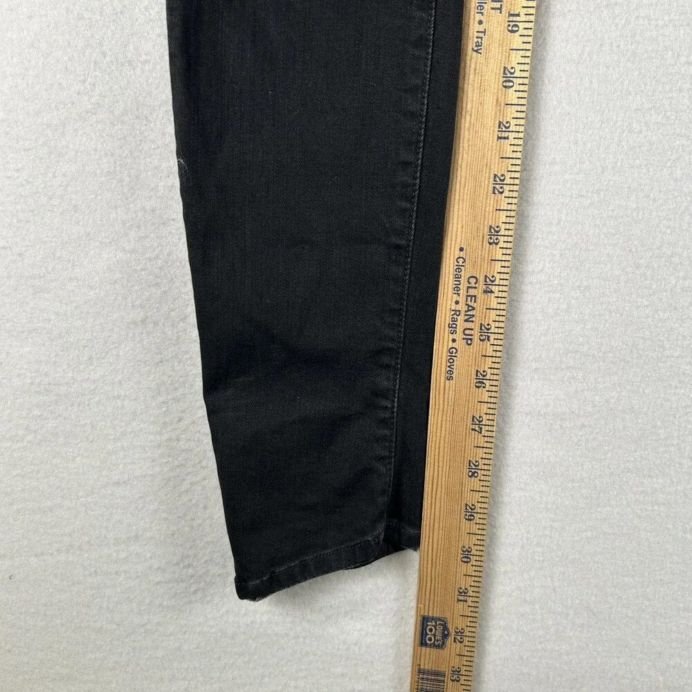 Mother The Looker Jeans Womens 25 Black Dark Wash Mid Rise Skinny USA